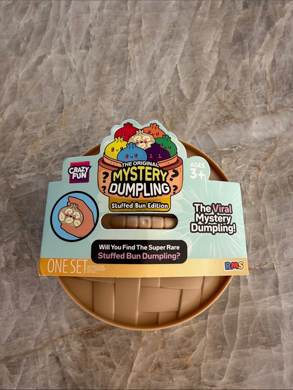 Mystery Dumpling - Tan Stuffed Bun Toy